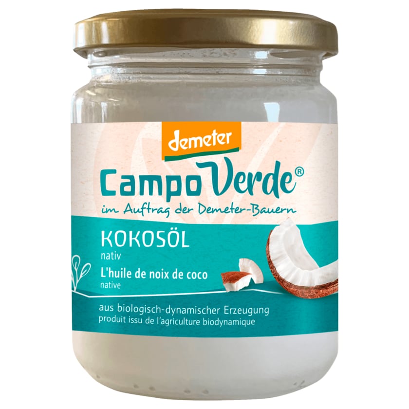 Campo Verde Demeter Bio Kokosöl nativ 200g